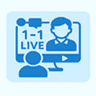 1-on-1 Live Classes